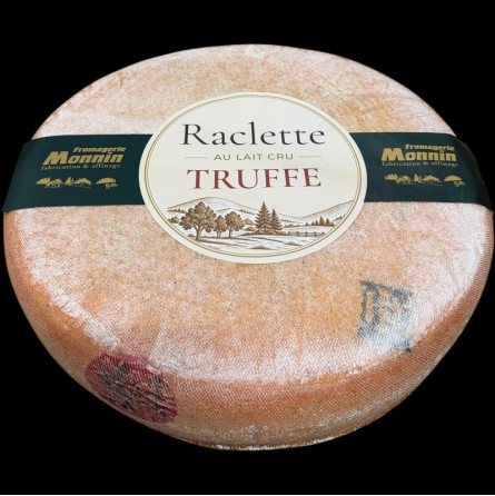 Raclette au lait cru à la truffe d'été 1,3% ±750g FROMAGERIE MONNIN - 2