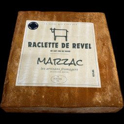 Raclette de Revel au lait crue fumée au bois de hêtre ±750g  - 2