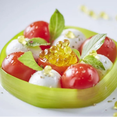 Perles de Saveurs® huile d'olive vierge extra aromatisée au basilic - 45g ALGAÉ GASTRONOMIE - 2