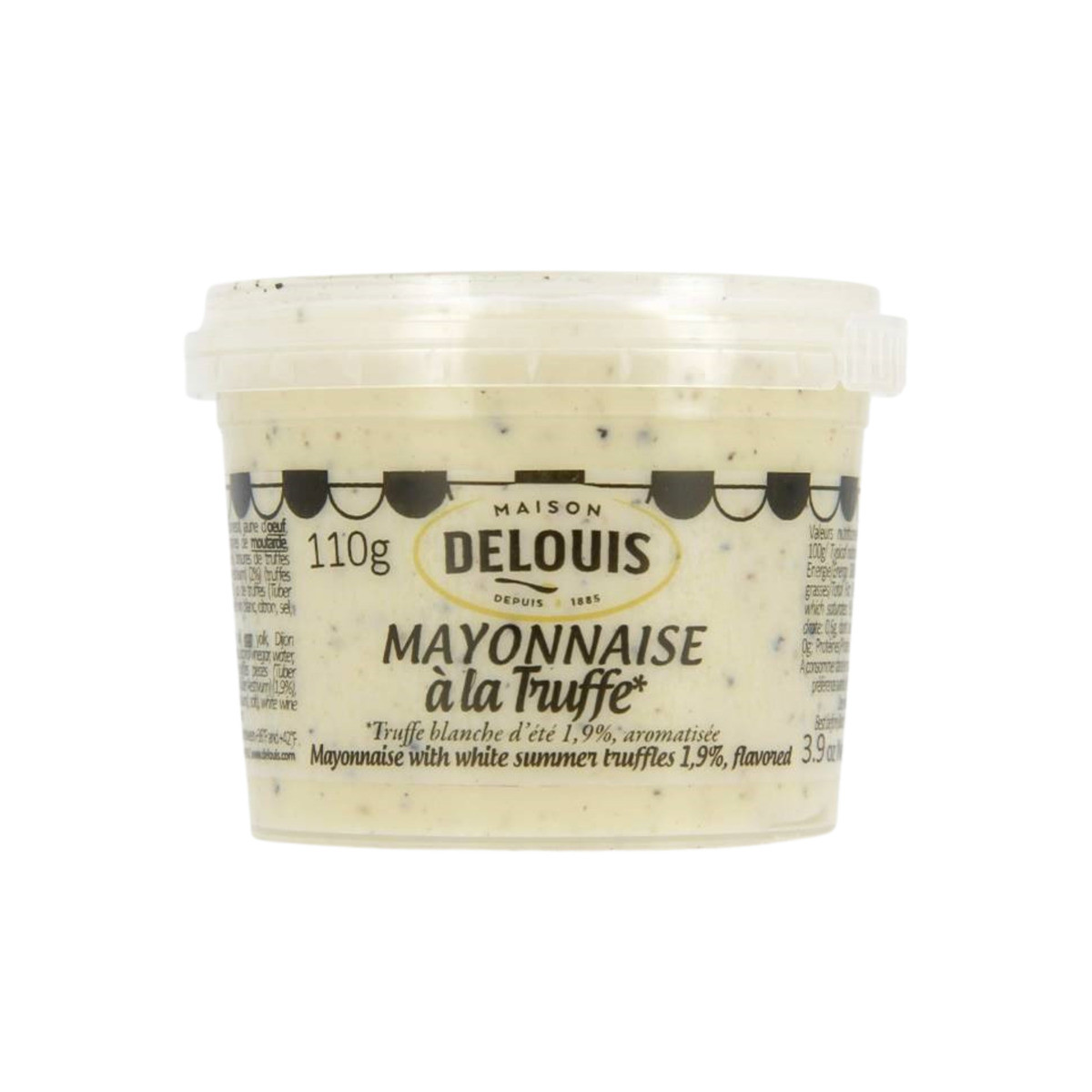 Mayonnaise fraîche à la truffe blanche d'été Tuber Aestivum 1,9% - 110g