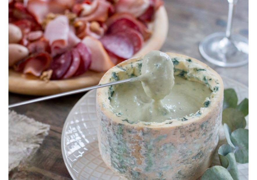 Fonduta di formaggio Fourme d'Ambert!