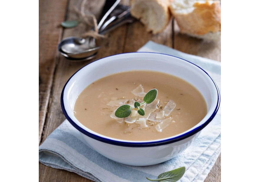 La ricetta della crema di mogettes.